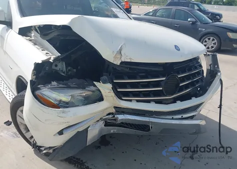 2012 Mercedes-Benz Ml 350 Bluetec 4Matic from USA, damaged, VIN 4JGDA2EB6CA033051